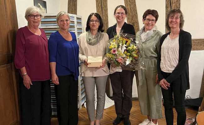 Manuela Schudel wurde nach 15 Jahren im Vorstand zum Ehrenmitglied ernannt