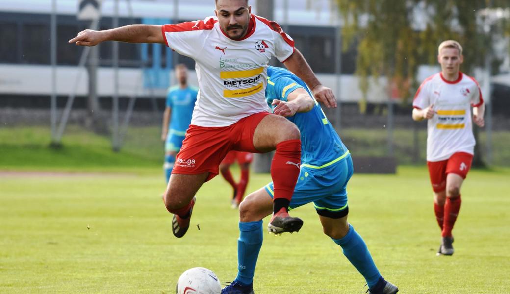 Argurian Bojaxhi und der FC Montlingen setzten nicht oft zu Höhenflügen an.