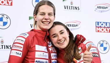 Julie Leuenberger startete in erster Bobsaison an den Elite-Weltmeisterschaften
