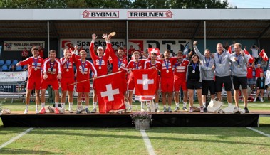 Bronze war für die Schweizer an der EM das Minimalziel