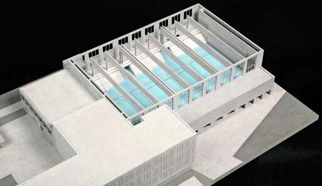 Die neue Dreifachturnhalle soll nun 14,7 Millionen Franken kosten. 