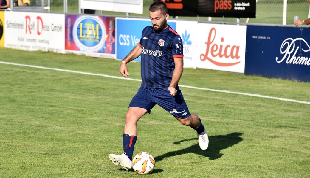 Rheinecks Lendim Ibrahimi darf nach seiner Rotsperre wieder spielen.