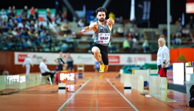 Sandro Graf vom KTV Altstätten krönt sich in St.Gallen zum Schweizer Meister