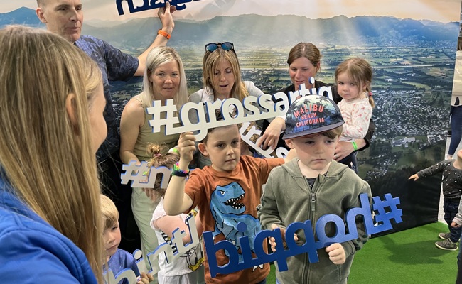 ...und jetzt ist Family Day und es heisst  immer wieder «Cheeeese»