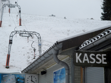 Skilift steht still: Kein Kassenklingeln am Bischofsberg