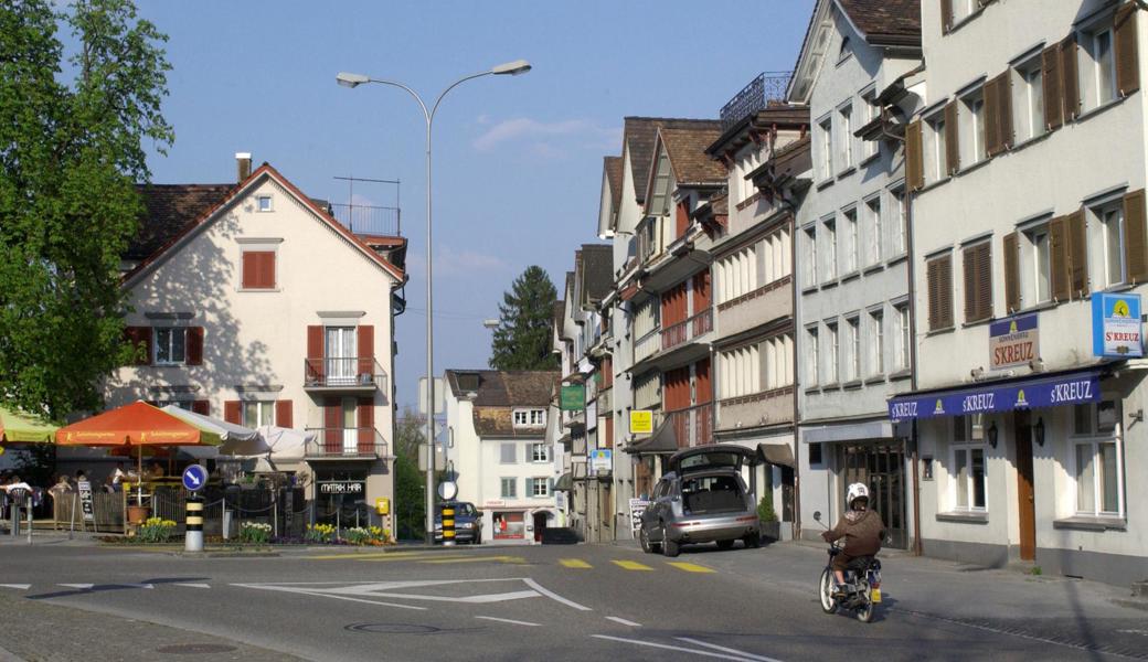 Berühmt-berüchtigt: Die "Rue de Blamage" in Altstätten.