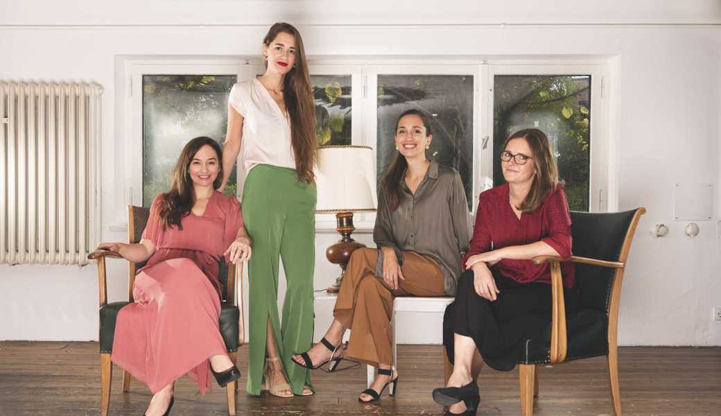 Das Fourtune Acappella Quartett gastiert am 30. September anstelle von Helga Schneider im Diogenes Theater.  