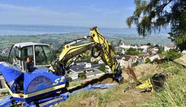 Aussichtsreiches Wasserbauprojekt über dem Dorf, eine neue Küche und ein aufgewertetes Vereinslokal