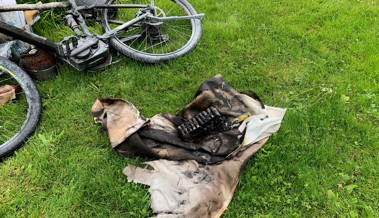 E-Bike-Akku fängt Feuer: Hausbesitzer konnte selbst löschen