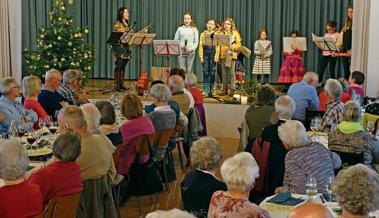 Rekordbeteiligung an traditioneller Seniorenweihnacht