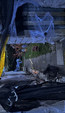 Gruselpfad an Halloween: Spinnen, Monster und Schreckmomente
