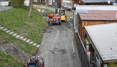 Neuer Weg zur Strandbadi im Bau