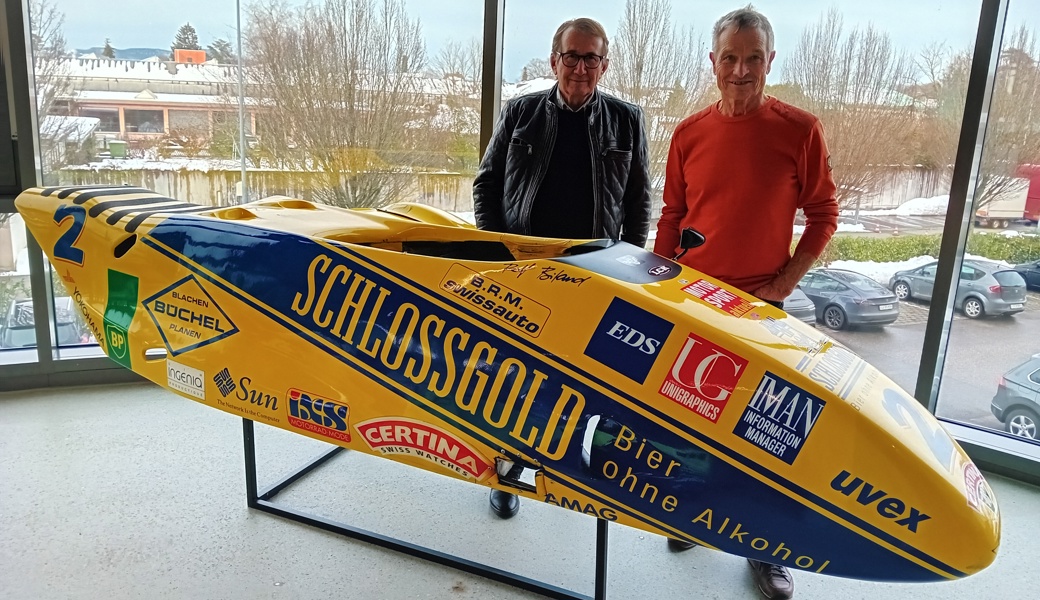 Mister Seitenwagen Rolf Biland feiert 50 Jahre Rennsport mit Chassis von Louis Christen aus Rheineck