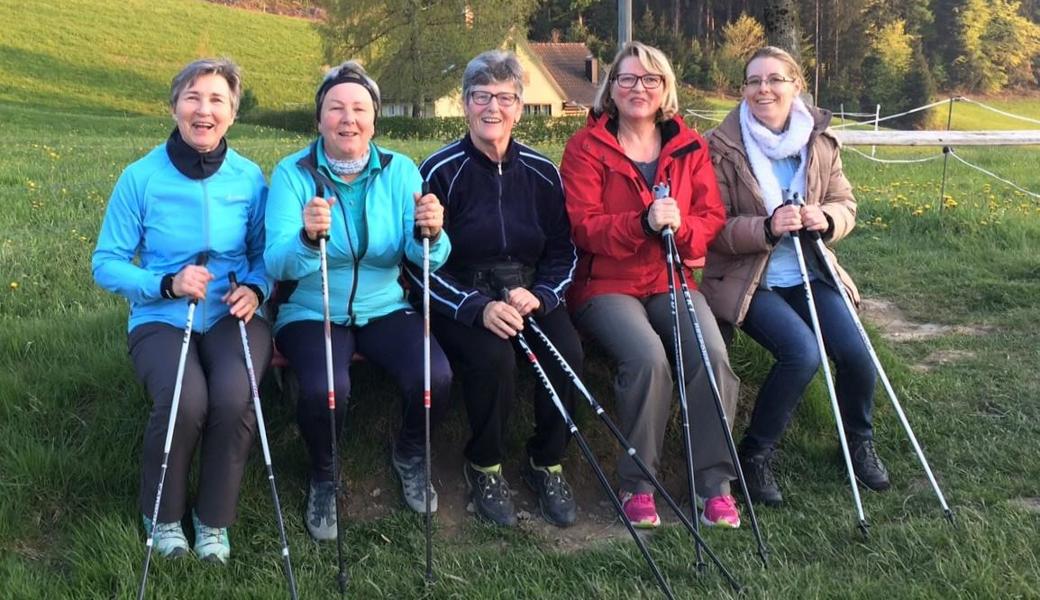 Bald ist wieder Nordic Walking im schönen Vorderland.