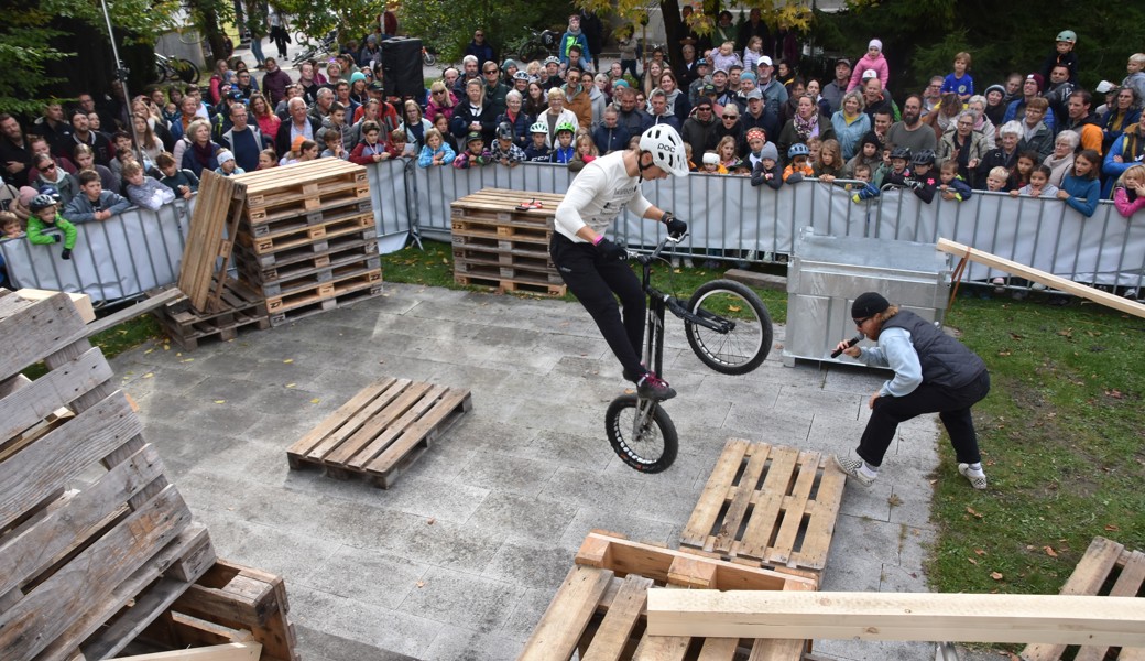 Von Trial bis zur School Bike Challenge: So begeisterte «Cycle Valley» in Au das Publikum