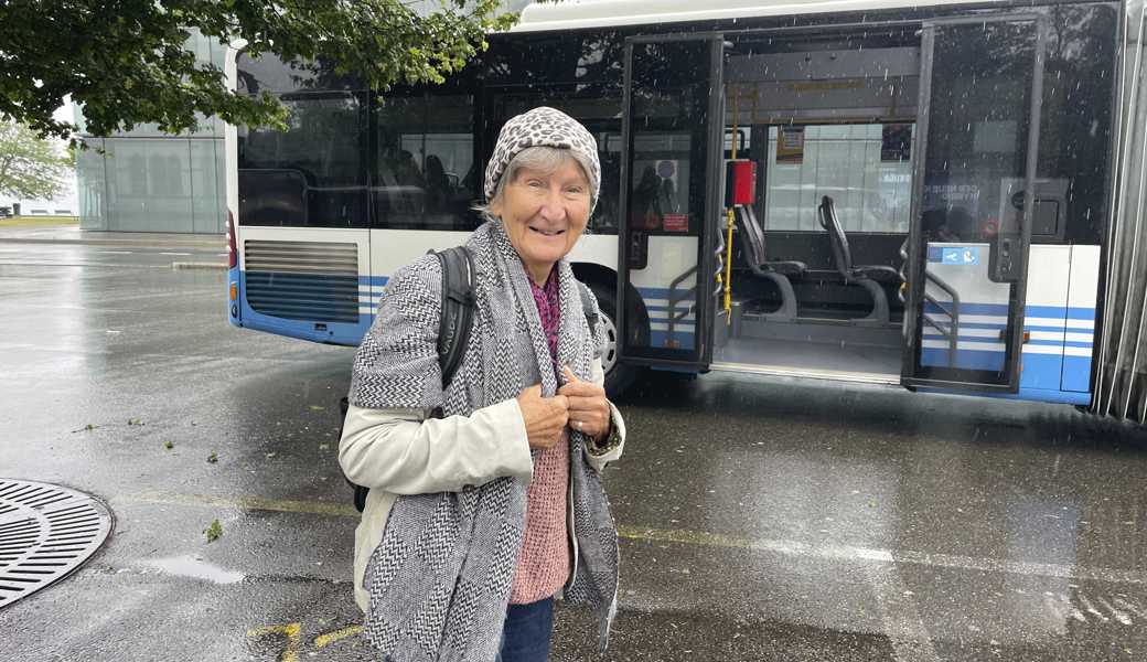 Die Rheintalerin Carmen Hofmänner fährt häufig mit der SBB von Buchs nach St. Gallen.Bild: Julia Benz