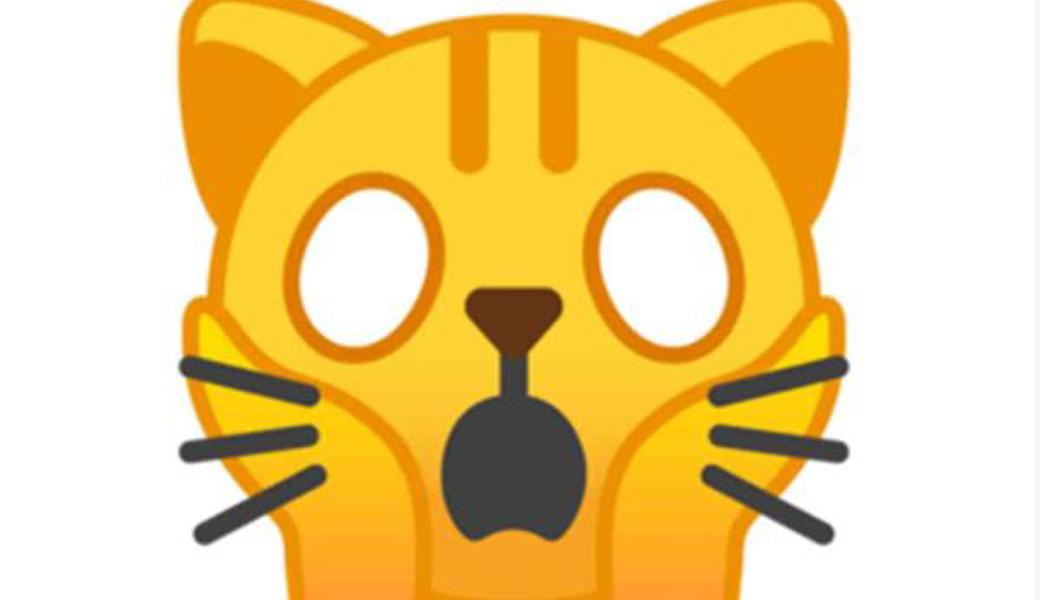 Du denkst, bei diesem Emoji kann nichts falsch gedeutet werden? Ganz klar eine erschrockene Katze? Falsch gedacht – diese Katze ist nicht erschrocken, sondern schläfrig. 