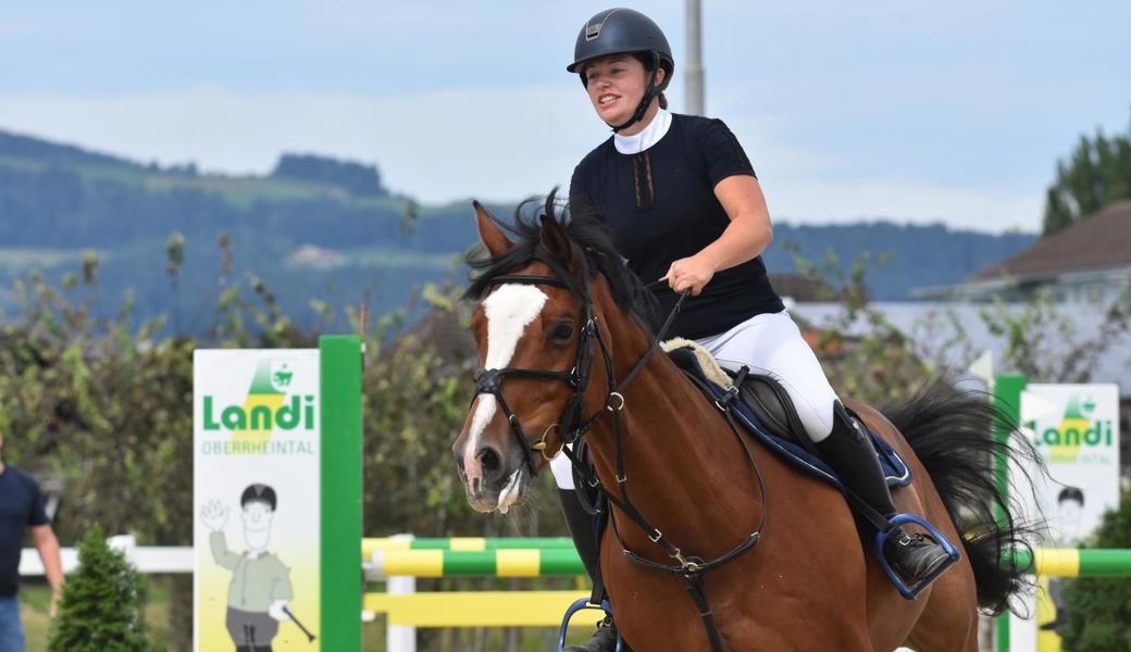 12. Platz (ex-aequo): Sarah Heule (Kriessern) mit Valerio Z.