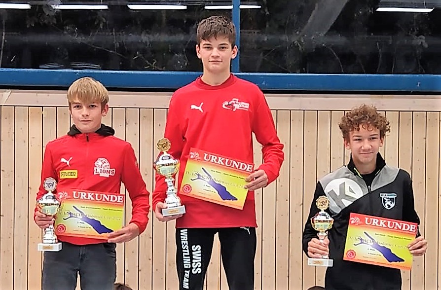 Tinio Ritter vom RCOG gewinnt internationales Turnier in Deutschland