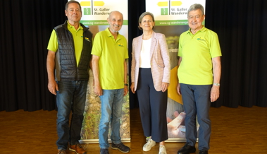 Neue Gesichter im Vorstand des Vereins St. Galler Wanderwege