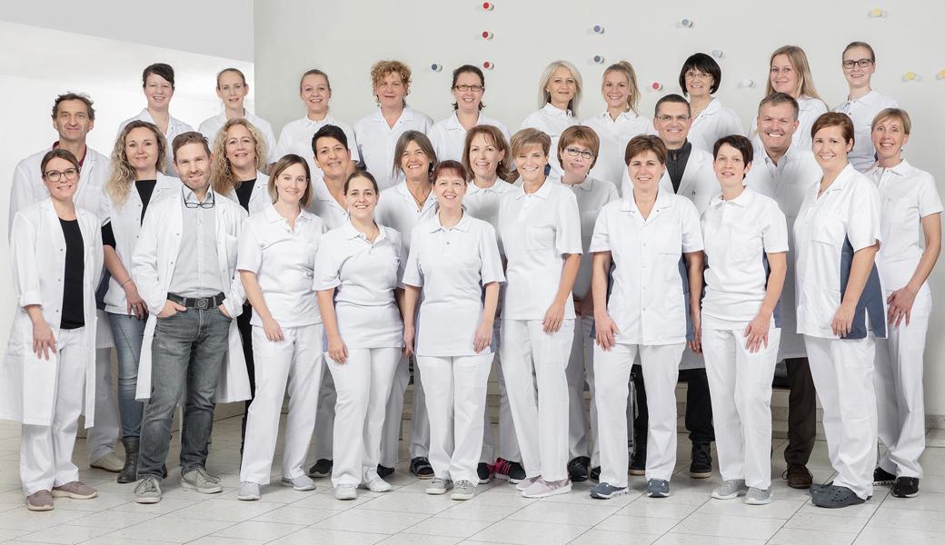 Teamfoto der Frauenklinik des Spitals Heiden.