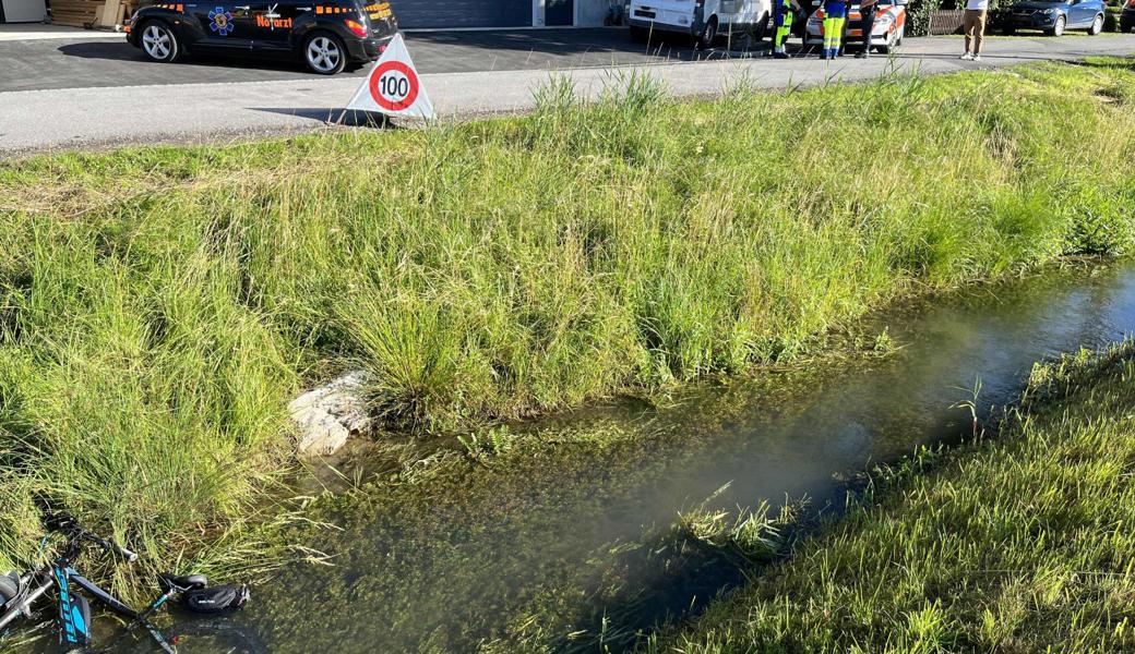 Der Mann stürzte in den Bach und konnte nicht mehr reanimiert werden.