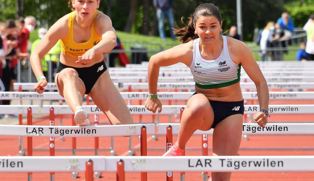 Nach einer langen Verletzungspause im letzten Jahr zeigte Larissa Bertényi (rechts) in Kreuzlingen eine starke Leistung.