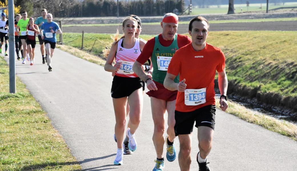 Michelle Eigenmann aus Kriessern wurde Dritte über 10 Kilometer.