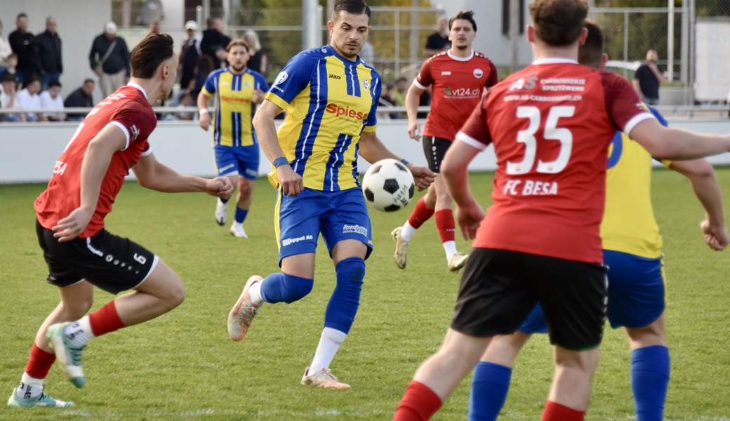 Au-Berneck kommt gegen Besa nicht über ein 1:1 hinaus