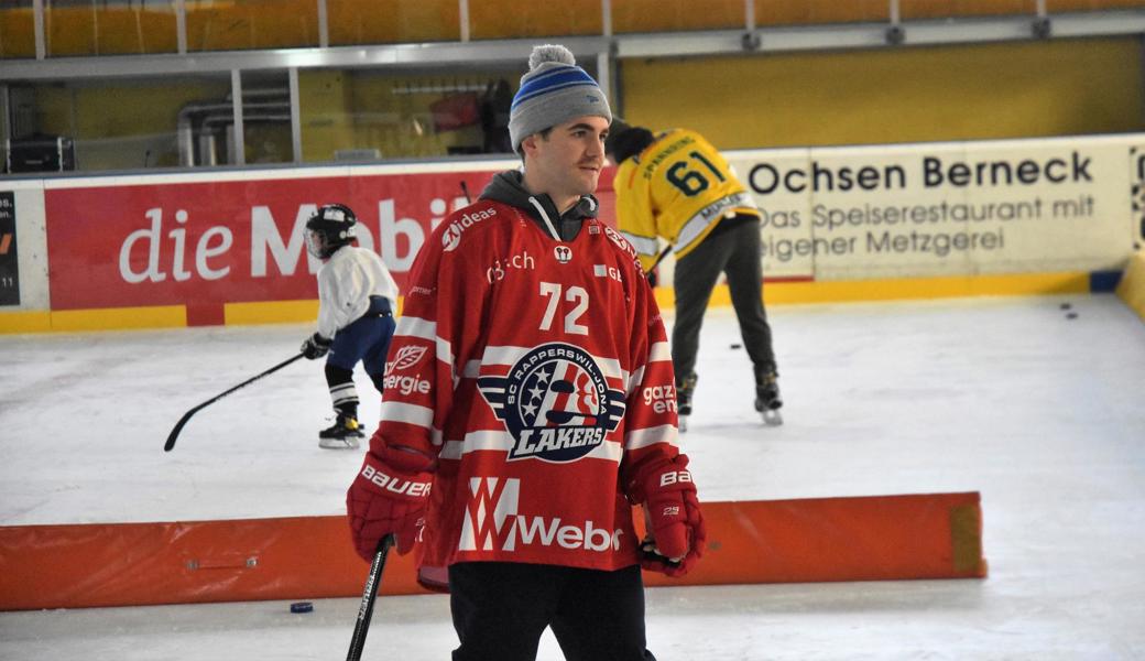 Gian-Marco Wetter: Höhenflug mit den Rapperswil-Jona Lakers.