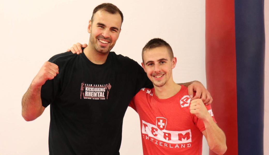 Crispin Römhildt (rechts) ist von seinem Trainer Blerim Rashiti auf die Weltmeisterschaften in Athen vorbereitet worden.