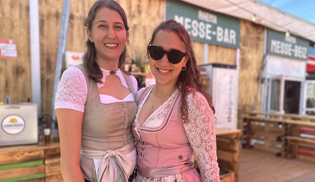 Es ist schon jetzt viel los an der Rhema - das sind die ersten Bilder