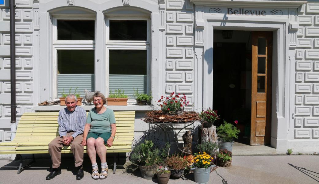 Das Ehepaar Hugo und Annemarie Weder meistert den Alltag im Bellevue auch im hohen Alter weitestgehend selbstständig.