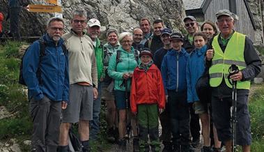 Zum 140-Jahr-Jubiläum die Wanderschuhe angeschnallt