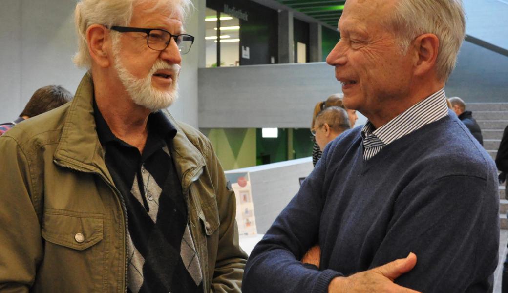 Hans-Jörg Heimbeck (l.) und Hans Tiziani.