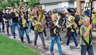 Marschmusik erklang zum Muttertag 