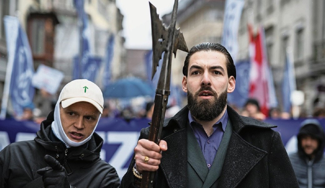 Die Bewegung Mass-Voll zog mit einem Protestzug durch St. Gallen