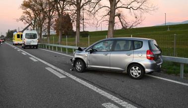 Unfall auf der Autobahn im Feierabendverkehr