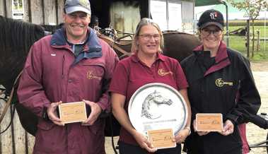 Herbstturnier: Heike Tinner gewinnt Vereinsmeisterschaft im Gespannfahren