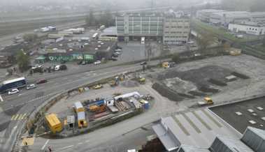 Piratenschiff gesunken: Auf dem Grundstück des ehemaligen «Pirates» entsteht Gewerbebau Piratenschiff gesunken: Auf dem Grundstück des ehemaligen «Pirates» entsteht Gewerbebau