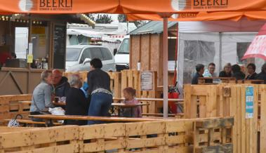 Besucher gut verteilt am Augustmarkt