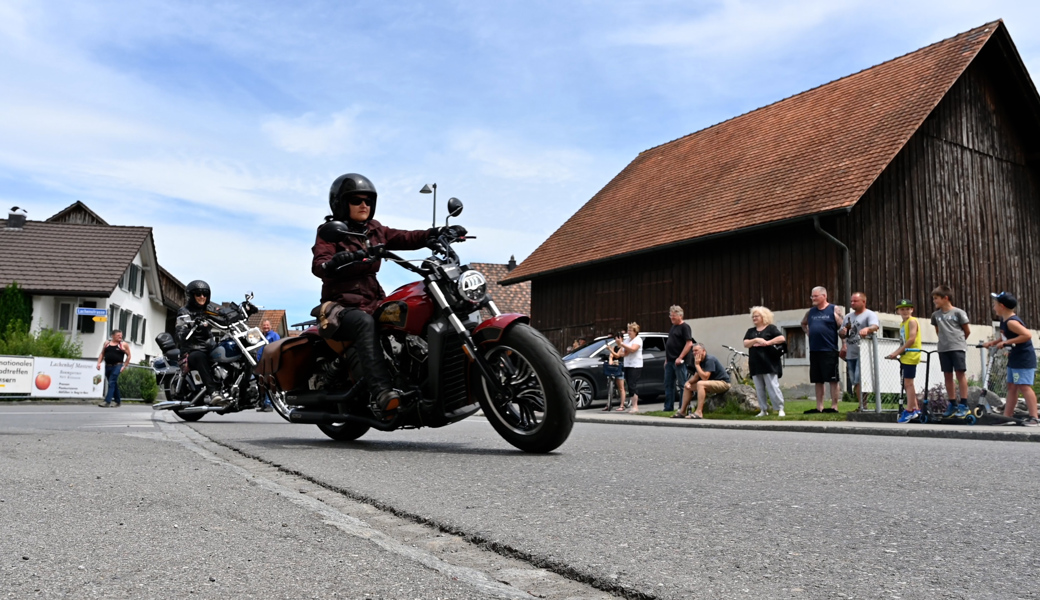 Motorradfreunde Kriessern feiern ihr Töfftreffen mit Musik, Sprint und Ausfahrten