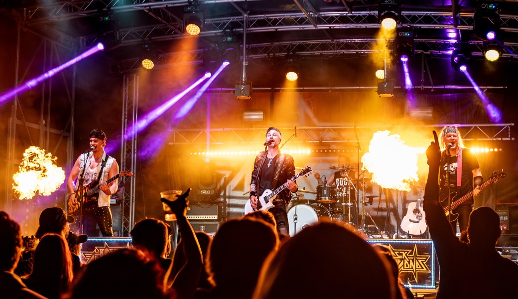 Black Diamonds im «Krempel»: Rheintaler Hardrocker spielen mit The New Roses