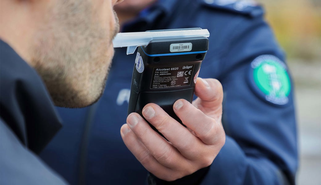 Ein Fahrverbot für mehrere Stunden wegen Alkohol am Steuer