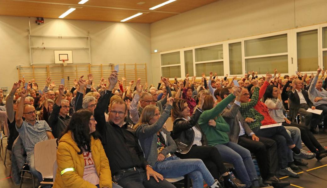 Die Balgacher Stimmberechtigten kommen nun nur noch einmal im Jahr zur Bürgerversammlung zusammen.