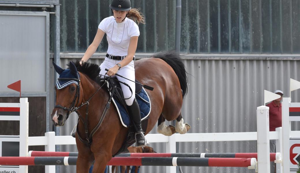 28. Platz: Sabrina Hausherr (Diepoldsau) mit Grendy.