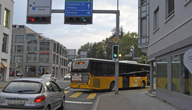 Bus Ostschweiz weiss noch nicht, welche Strecke der Bus nach Berneck nehmen soll