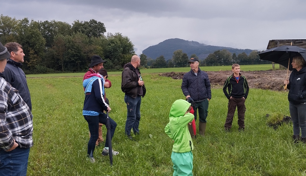 Durch eine Bodenverbesserung können die Pächter mit einer qualitativ besseren Ernte rechnen. 