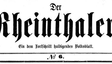 "Der Rheintaler": 150-jähriger Zeitungstitel