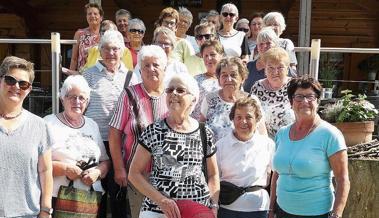 Rösslifahrt der Seniorinnengruppe